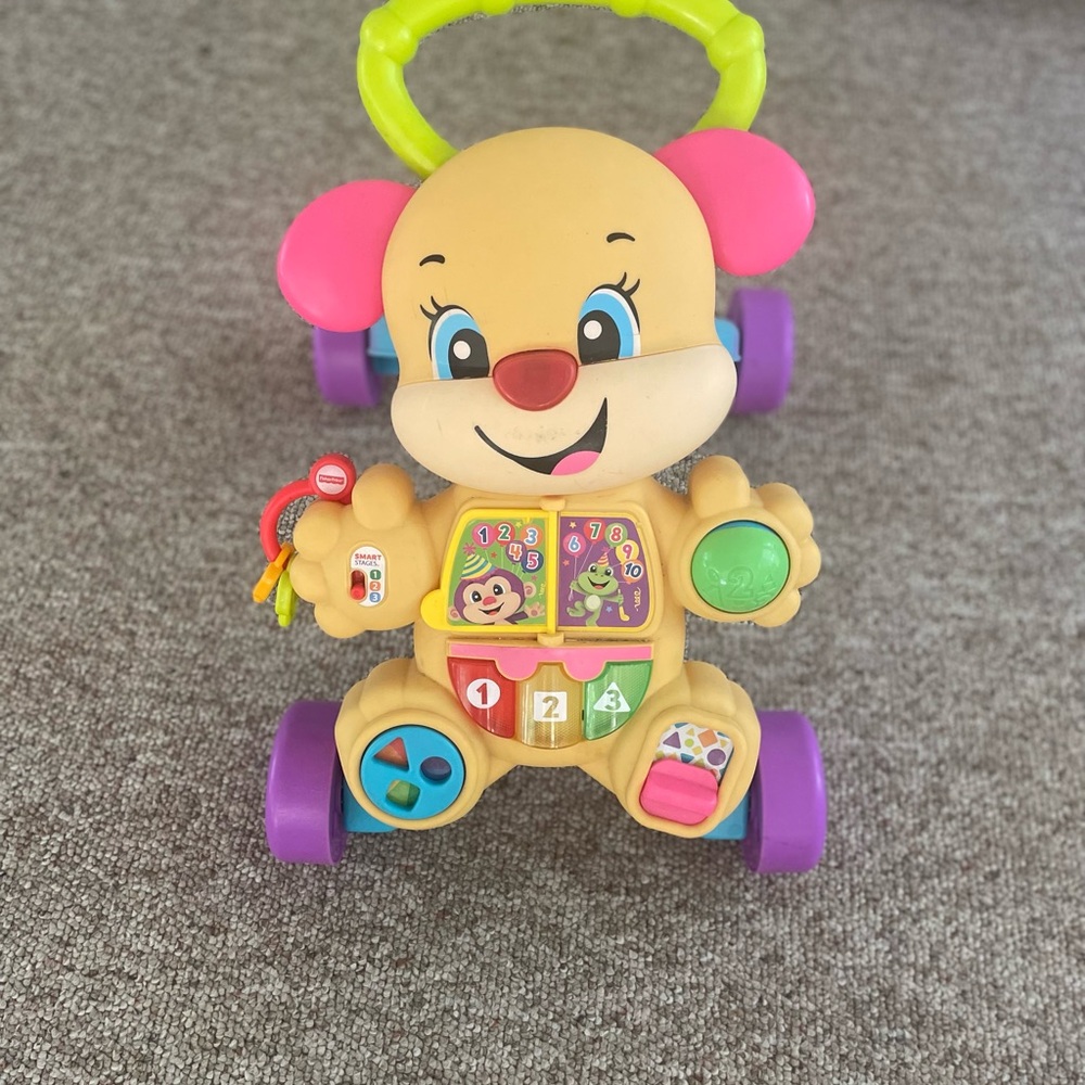 Interactive Learning Walker with Lights and Sounds